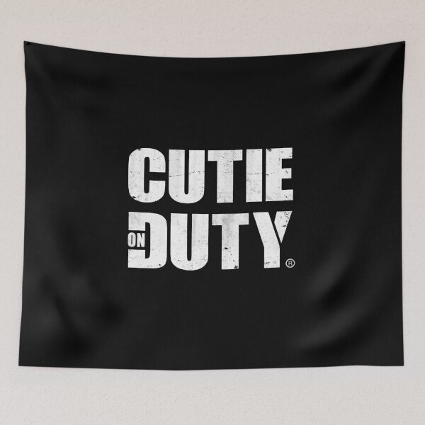 Item preview, Cutie on Duty - Distressed Version designed and sold by SpecialAttacks.