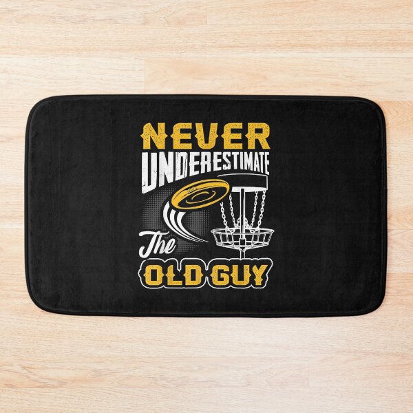 Item preview, Never Underestimate The Old Guy Funny Disc Golf Frisbee Gift designed and sold by Joni23414.