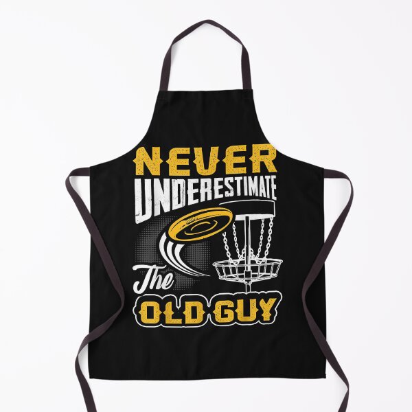 Item preview, Never Underestimate The Old Guy Funny Disc Golf Frisbee Gift designed and sold by Joni23414.