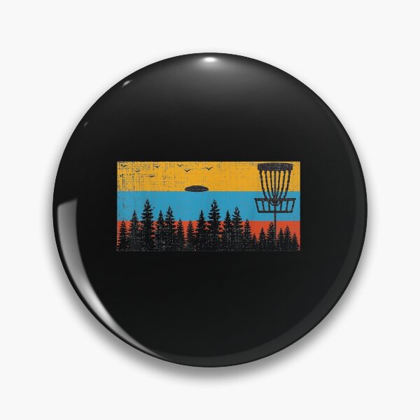 Aperçu de l'œuvre Retro Disc Golf Frolf Frisbee Vintage 70s 80s Style créée et vendue par Joni23414.