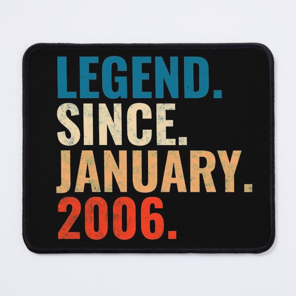 Item preview, Legend Since January 2006 Retro Vintage designed and sold by Teelogic.