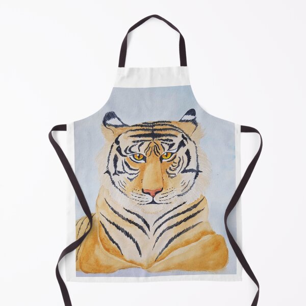Item preview, Wild Tiger Watercolor Drawing Artwork designed and sold by Wildzhinga.