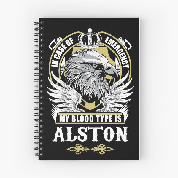 Item preview, Alston Name T Shirt - In Case Of Emergency My Blood Type Is Alston  Gift Item Tee designed and sold by artiagasonya.