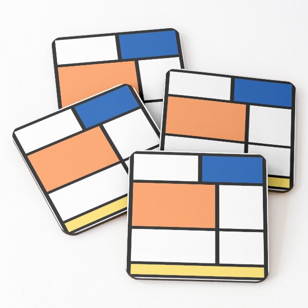 Artikelvorschau, De Stijl #1 (Mondrian Inspired) Modernes Bauhaus Abstrakt entworfen und verkauft von SeemDev786.