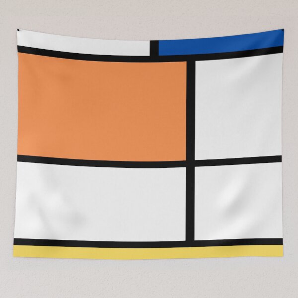 Item preview, De Stijl #1 (inspirado en Mondrian) Resumen moderno de la Bauhaus designed and sold by SeemDev786.