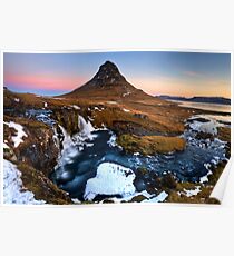 Kirkjufell Sunrise Poster