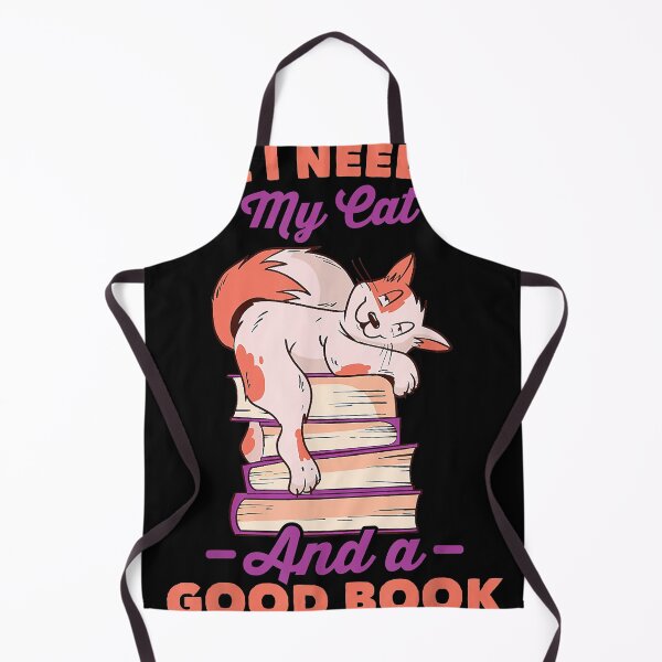 Item preview, Book - All I Need Is My Cat And A Good Book - Bookworm  designed and sold by griffithsiwcla.