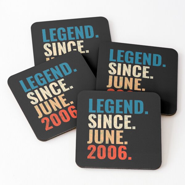 Item preview, Legend Since June 2006 Retro Vintage designed and sold by Teelogic.