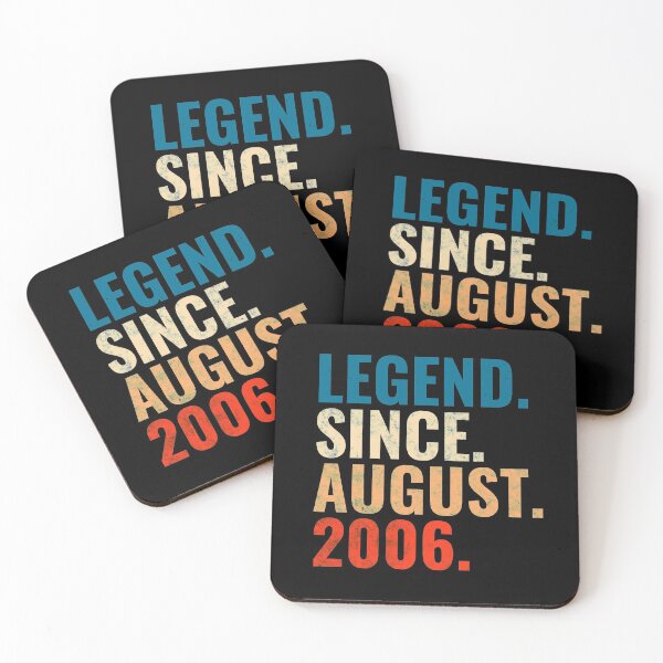 Item preview, Legend Since August 2006 Retro Vintage designed and sold by Teelogic.