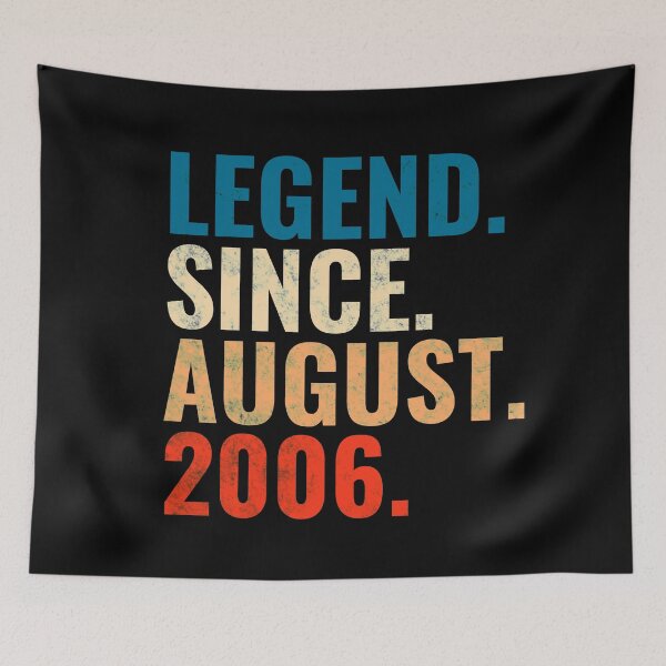 Item preview, Legend Since August 2006 Retro Vintage designed and sold by Teelogic.