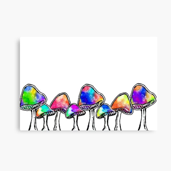 Magic Mushrooms Canvas Print