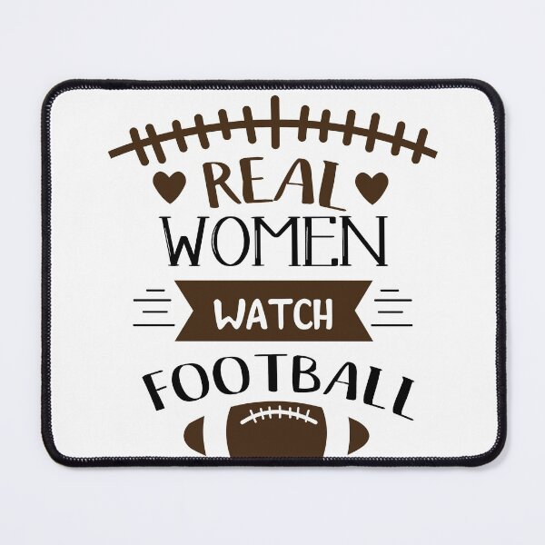 Item preview, Real Women Watch Football designed and sold by Inez-kemmy.