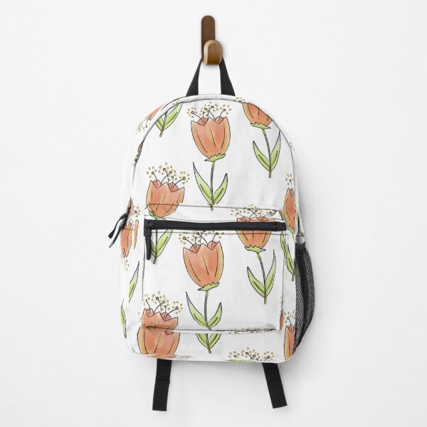 Item preview, Pretty, whimsical orange Tulip fields. designed and sold by LaBellCreative.