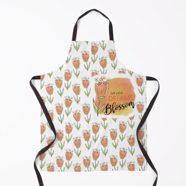 Item preview, Pretty, whimsical orange Tulip fields. designed and sold by LaBellCreative.