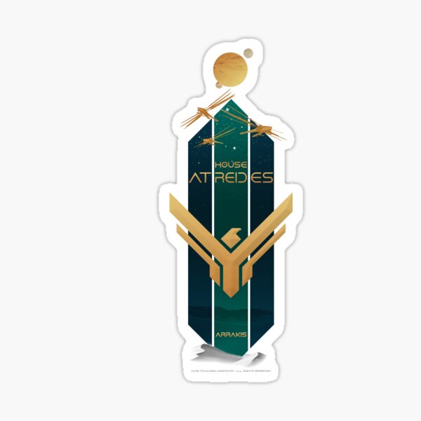 Item preview, Dune 2020 House Atreides Banner Design designed and sold by WASchaidler.