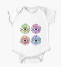 Psychedelic Seeing Eye Lotus One Piece - Short Sleeve