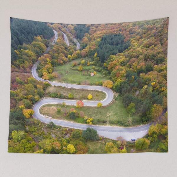 Item preview, Winding mountain road designed and sold by viknitov.