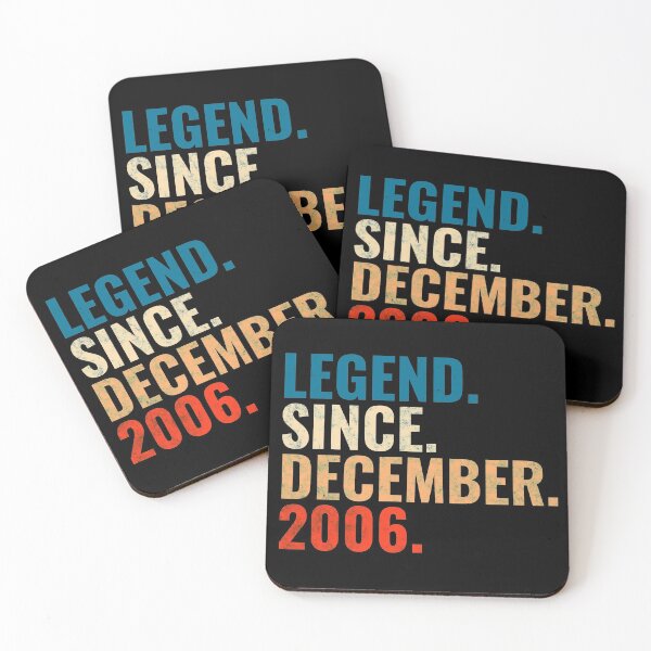 Item preview, Legend Since December 2006 Retro Vintage designed and sold by Teelogic.