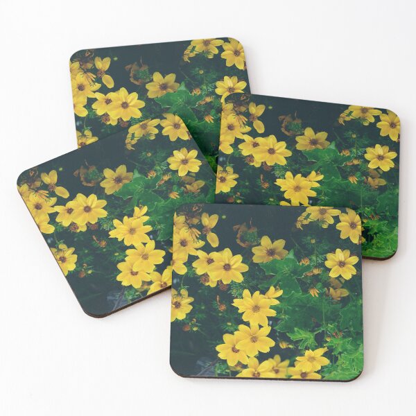 Item preview, Yellow wildflowers closeup designed and sold by CarolinaReina.