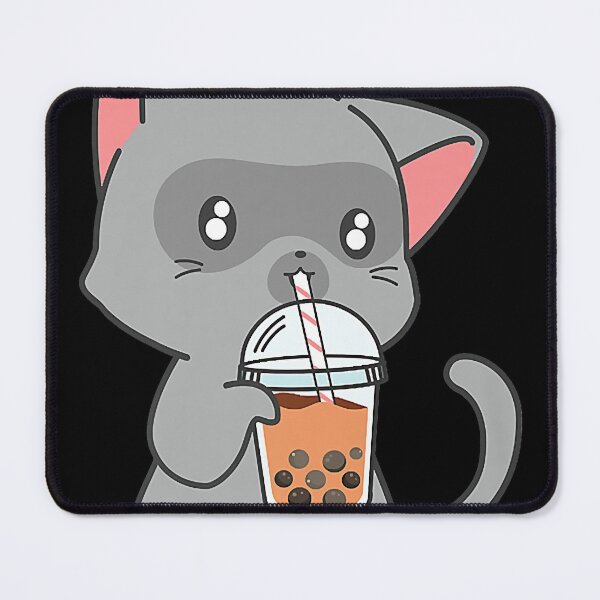 Item preview, Bubble Tea Kawaii Boba Tea Japanese Lover Cat Kitten Anime Premium designed and sold by mendozaq.