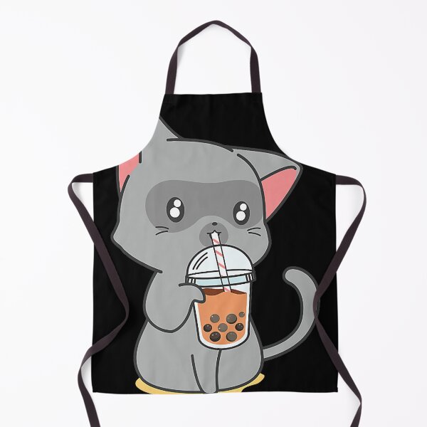 Item preview, Bubble Tea Kawaii Boba Tea Japanese Lover Cat Kitten Anime Premium designed and sold by mendozaq.