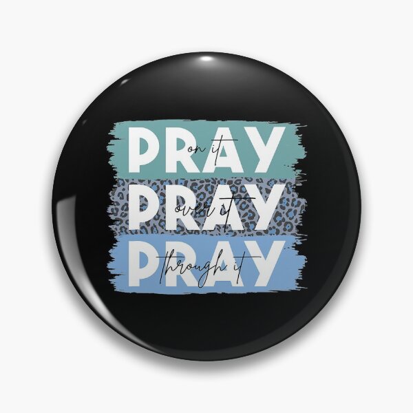 Item preview, Pray On It Pray Over It Pray Through It Leopard Christian T-Shirt designed and sold by LucyDonna.