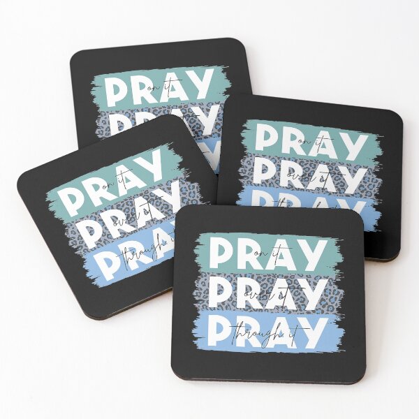 Item preview, Pray On It Pray Over It Pray Through It Leopard Christian T-Shirt designed and sold by LucyDonna.