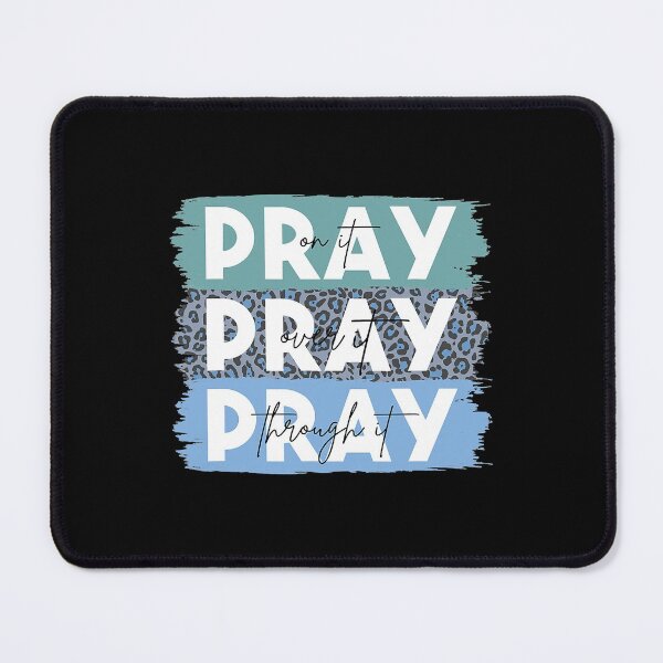 Item preview, Pray On It Pray Over It Pray Through It Leopard Christian T-Shirt designed and sold by LucyDonna.