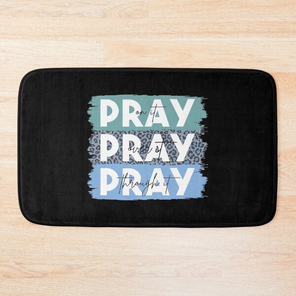 Item preview, Pray On It Pray Over It Pray Through It Leopard Christian T-Shirt designed and sold by LucyDonna.