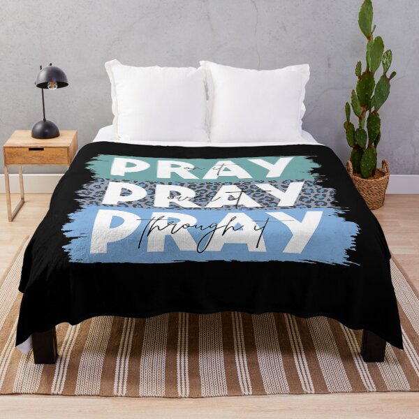Item preview, Pray On It Pray Over It Pray Through It Leopard Christian T-Shirt designed and sold by LucyDonna.
