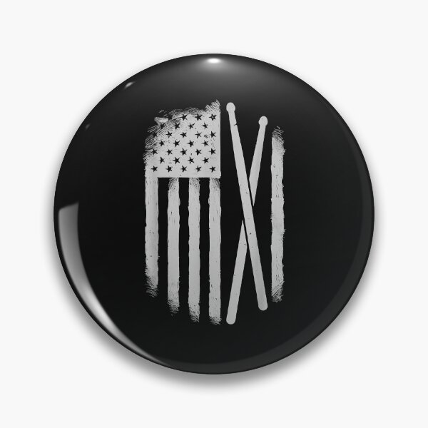 Item preview, American Flag Drumsticks USA Drummers Vintage Drum Sticks designed and sold by Chloe43212.