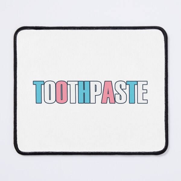 Item preview, Toothpaste - Red, Blue designed and sold by Chubuter.