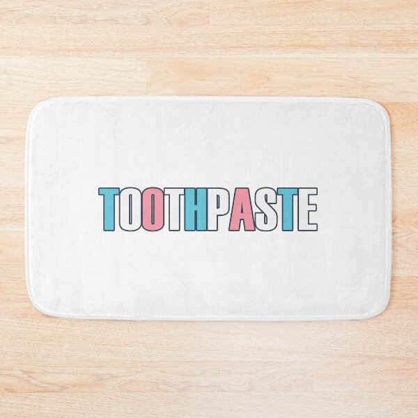 Item preview, Toothpaste - Red, Blue designed and sold by Chubuter.