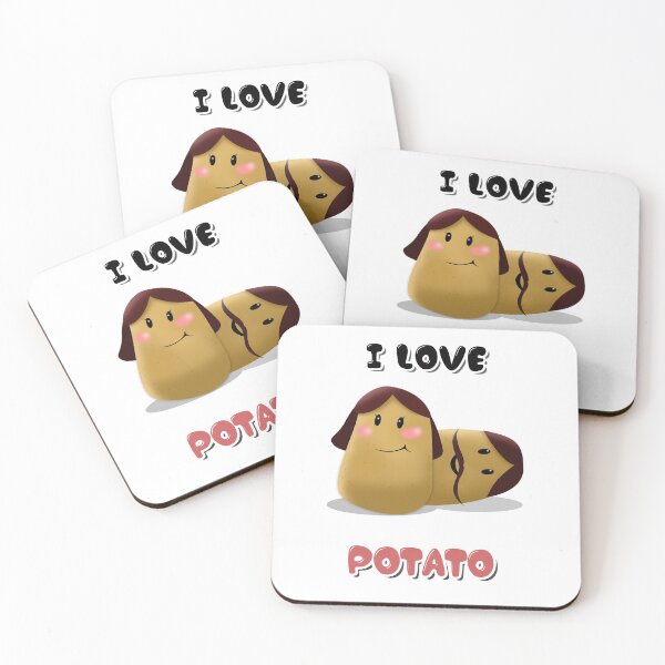 Item preview, I love Potato Shirt Design designed and sold by pandakhaki.
