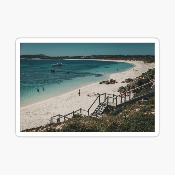 Item preview, Perth Iconic Rottnest Beach designed and sold by sticker-vault.
