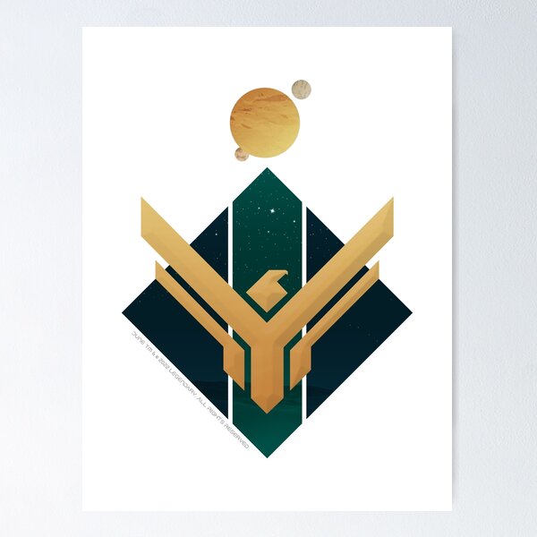 Item preview, Dune 2020 House Atreides Crest Design designed and sold by WASchaidler.