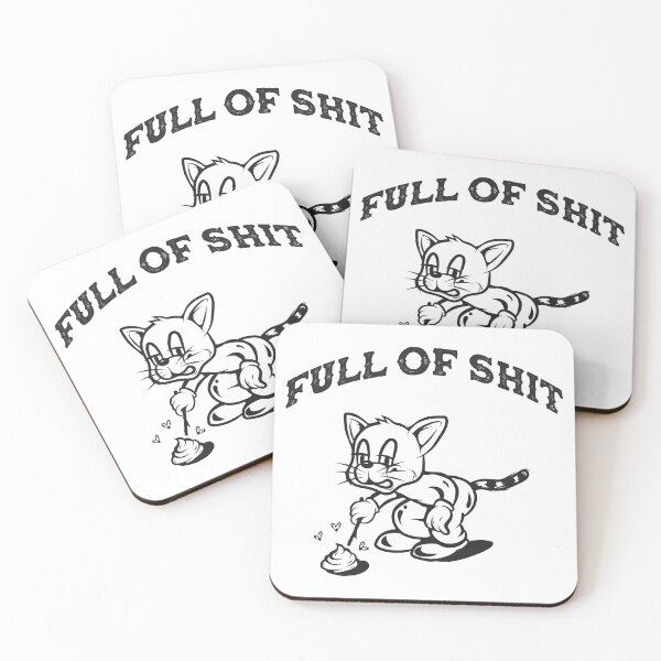 Item preview, FULL OF SHIT designed and sold by Vixie Hattori.