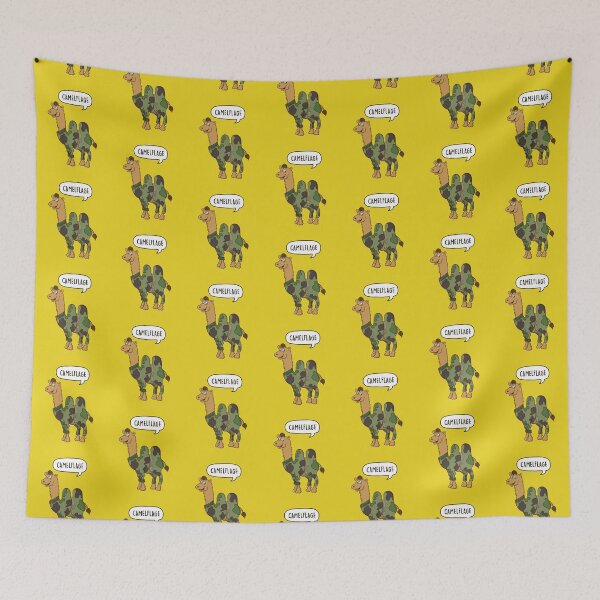 Item preview, Camelflage - Camel in Camouflage Pun gift designed and sold by LEFDDesigns.