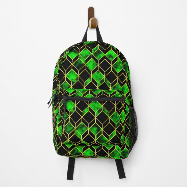 Item preview, Green Smoke Cuboid Material Design designed and sold by Carbonbubble.
