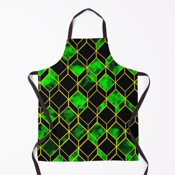 Item preview, Green Smoke Cuboid Material Design designed and sold by Carbonbubble.