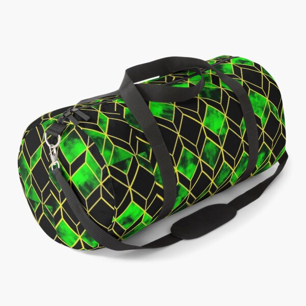 Item preview, Green Smoke Cuboid Material Design designed and sold by Carbonbubble.
