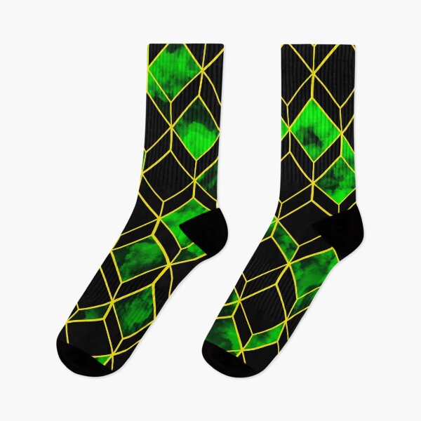Item preview, Green Smoke Cuboid Material Design designed and sold by Carbonbubble.
