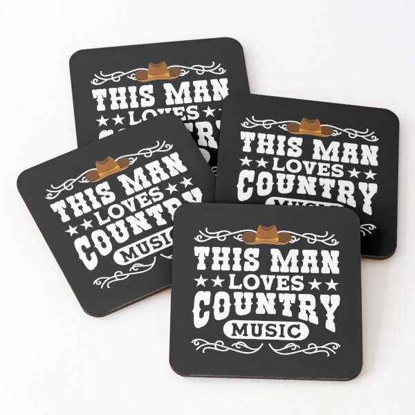 Item preview, This Man Loves Country Music designed and sold by ryanbrian.