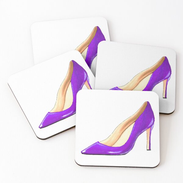 Artikelvorschau, Lila High Heel Schuhe entworfen und verkauft von NataBold.