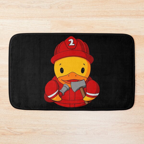 Item preview, Fireman Rubber Duck designed and sold by Alisha Ober Designs.