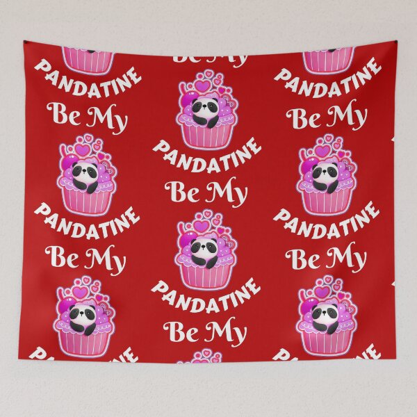 Item preview, Be My Pandatine designed and sold by WoodburyLake.