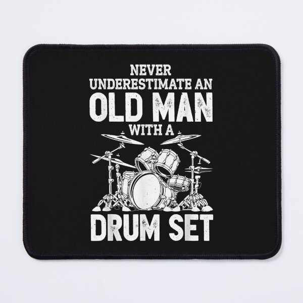Item preview, Drummer Never Underestimate An Old Man With A Drum Set Funny designed and sold by Chloe43212.