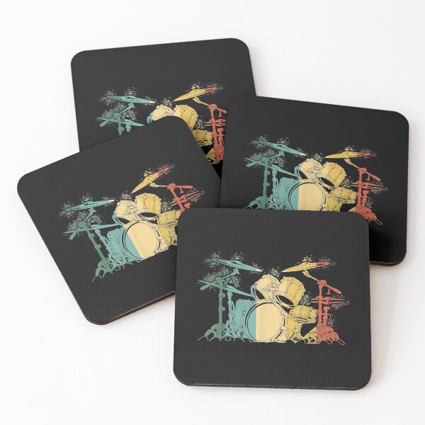 Item preview, Drummer Retro Vintage Drum Set Drumset Drummers Men Drumming designed and sold by Chloe43212.