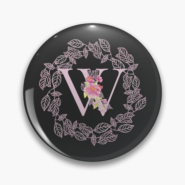 Artikelvorschau, Buchstabe W - dekoratives Monogramm entworfen und verkauft von Lolly's Lane Shoppe.