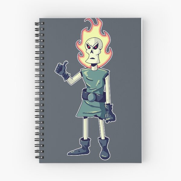 Item preview, FLAMING SKULL designed and sold by DroidMonkey.